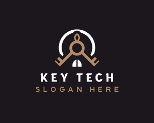 Realty Residential Key logo design