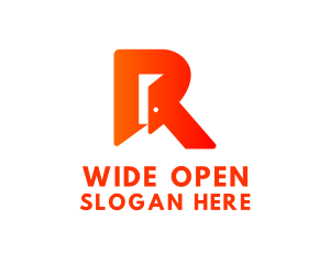 Open - Open Door Architecture logo design