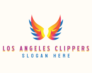 Angel Holy Wings logo design