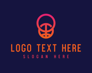 Loop - Basketball Ring Letter O logo design