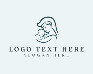 Maternal - Parenting Mother Baby logo design