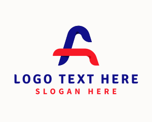 Digital Advertising - Business Enterprise Letter A logo design