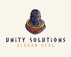 Diversity - Native Ethnic Tribe logo design