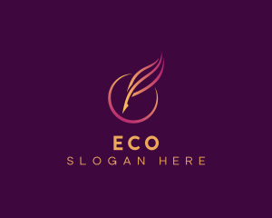 Elegant Quill Pen Logo