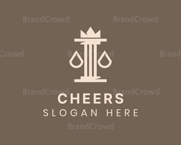 Scale Crown Pillar Logo