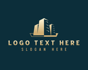 Financial - Real Estate Building logo design