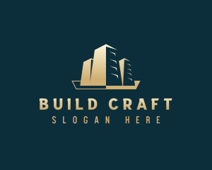 Real Estate Building logo design