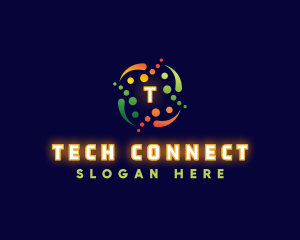Circle Dots Technology Logo