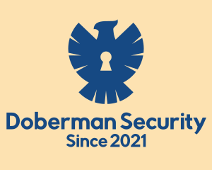 Blue Eagle Security logo design