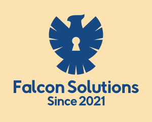 Blue Eagle Security logo design