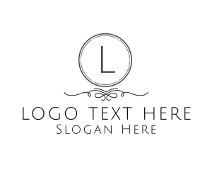 Establishment - Decorative Circle Swirl logo design