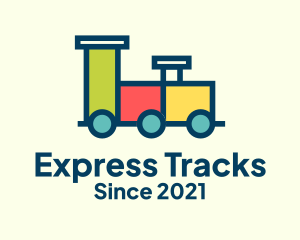 Toddler Toy Train  logo design