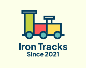 Toddler Toy Train  logo design