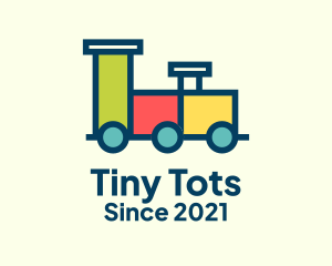 Preschooler - Toddler Toy Train logo design