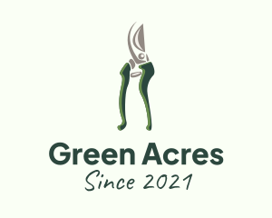 Grass Cutter Tool  logo design