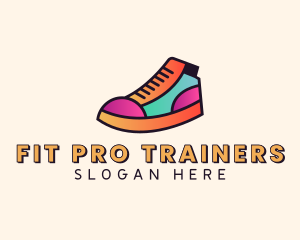 Trainers - Sneakers Shoe Footwear logo design