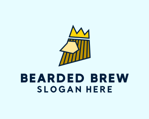 Royal Bearded King logo design