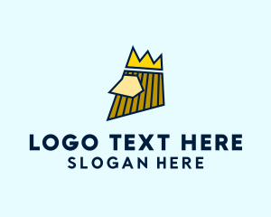 Cigarette - Royal Bearded King logo design