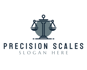 Scales - Paralegal Justice Scale logo design