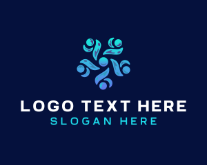 Organization - Human People Community logo design