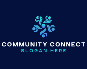 Human People Community logo design