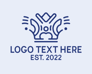 Lux - Crown Company Business logo design