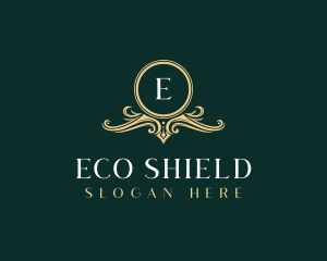 Elegant Hotel Shield logo design