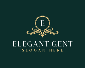 Elegant Hotel Shield logo design