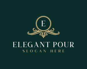 Elegant Hotel Shield logo design