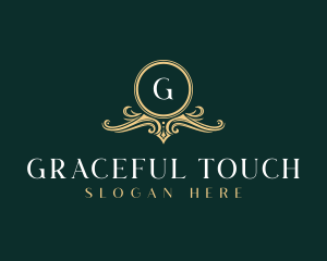 Elegant Hotel Shield logo design