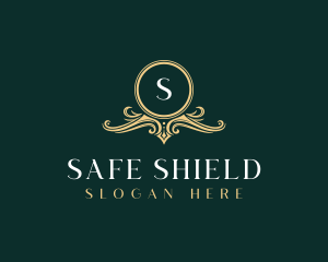 Elegant Hotel Shield logo design