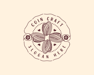 Yarn Embroidery Craft logo design