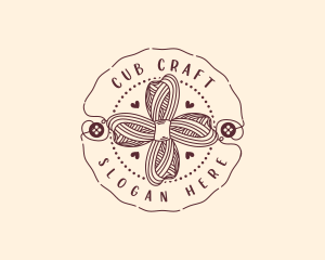 Yarn Embroidery Craft logo design