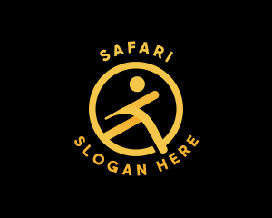 Running Person Athlete Logo