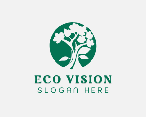 Tree Eco Forest logo design