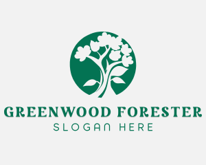 Tree Eco Forest logo design