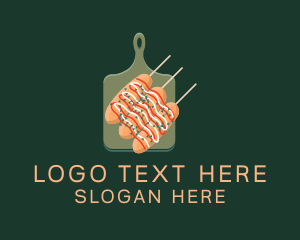Meal Delivery - Corn Dog Snack logo design