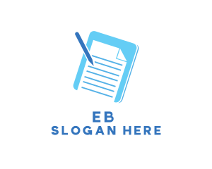 Doodle - Essay Writing Pad logo design