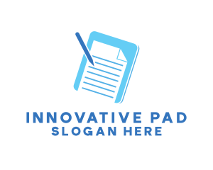 Essay Writing Pad logo design