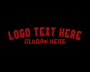 Freaky Horror Wordmark Logo