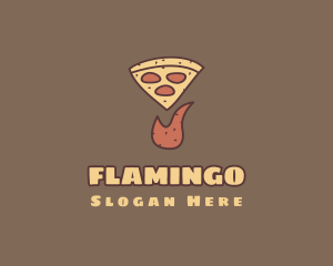 Fire Pizza Restaurant Logo