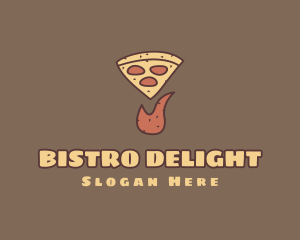 Fire Pizza Restaurant logo design