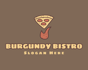 Fire Pizza Restaurant logo design