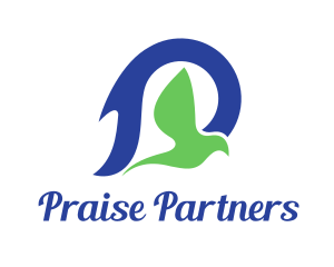 Praise - Blue Green Dove logo design