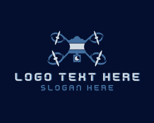 Tech Drone Videographer Logo