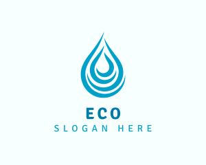 Alkaline - Water Droplet Liquid logo design