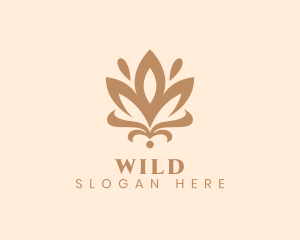 Lotus Flower Petal Logo