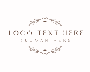 Jewelry - Organic Leaf Branch logo design