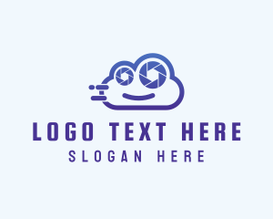Digicam - Photo Cloud Camera logo design