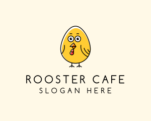 Cute Chick Egg logo design